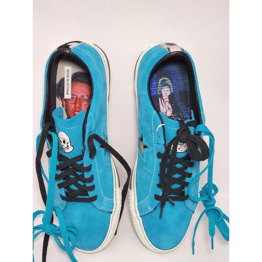 womens Converse Cons X Paradise Sean Pablo One Star Pro Rapid Teal 6.5